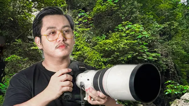 Tokoh Muda Fotografi Ian Wibowo Bikin Studio Alam